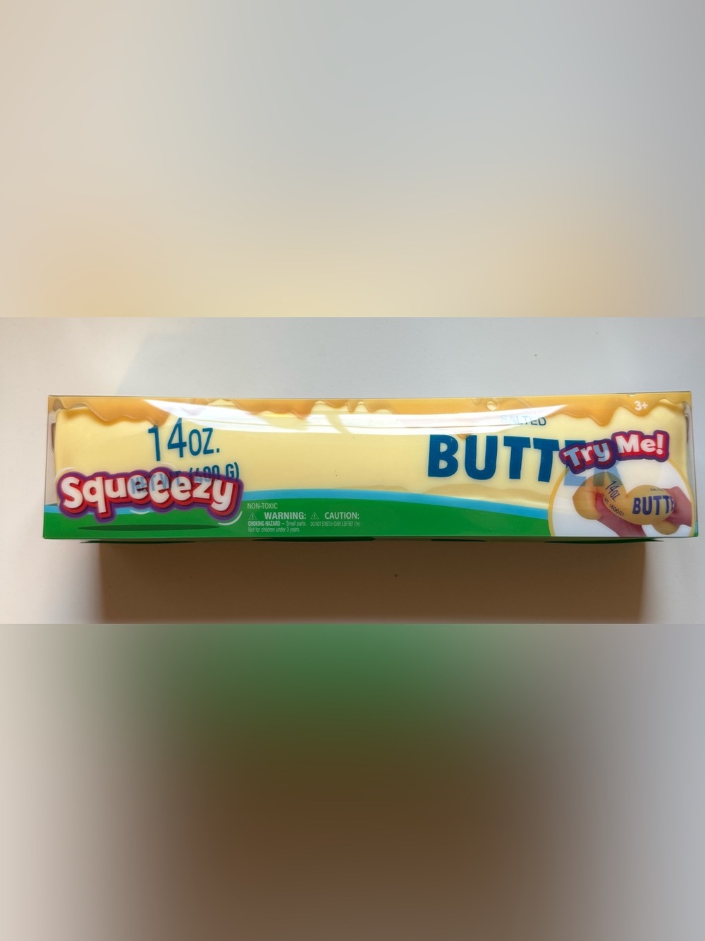 Sunny Days Squeeezy Butter Shape Fidget Toy